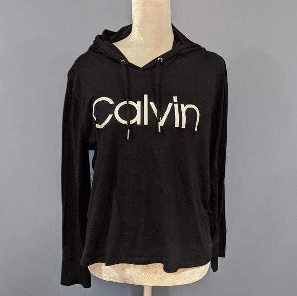 calvin klein black hoodie
